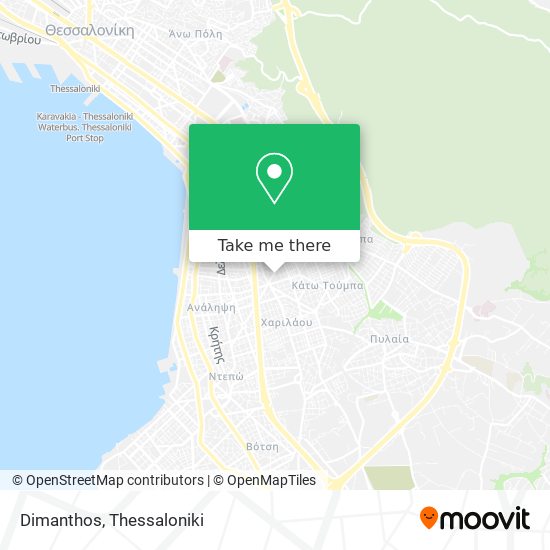 Dimanthos map