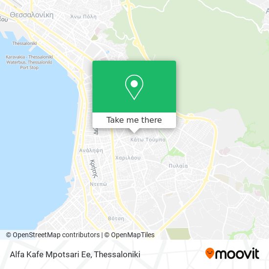 Alfa Kafe Mpotsari Ee map