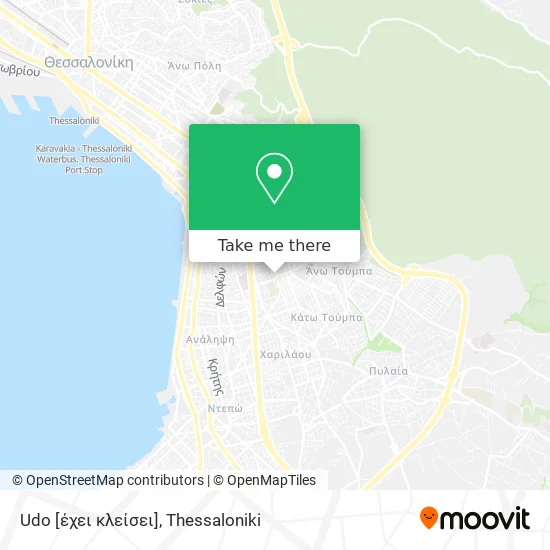 Udo [έχει κλείσει] map