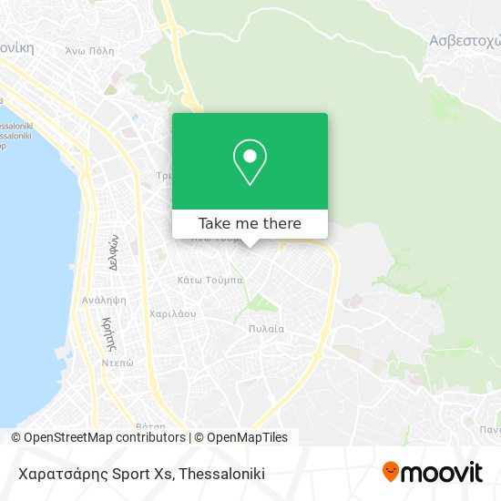 Χαρατσάρης Sport Xs map