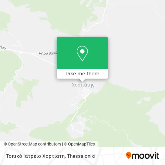 Τοπικό Ιατρείο Χορτίατη map