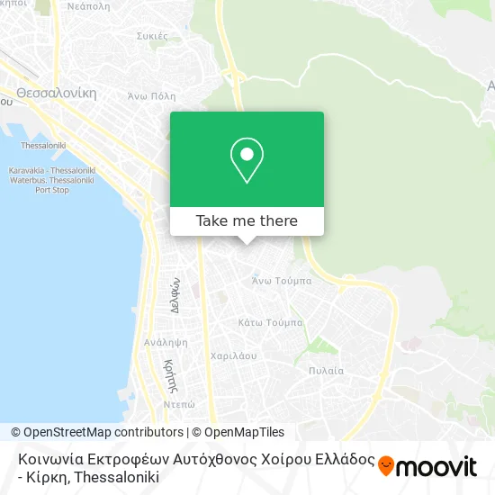 Κοινωνία Εκτροφέων Αυτόχθονος Χοίρου Ελλάδος - Κίρκη map