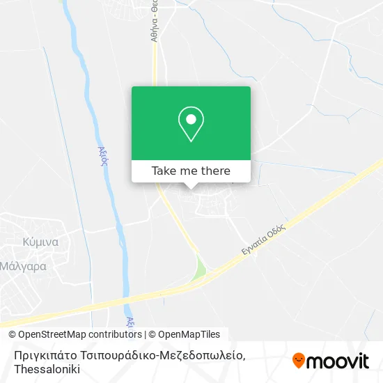 Πριγκιπάτο Τσιπουράδικο-Μεζεδοπωλείο map