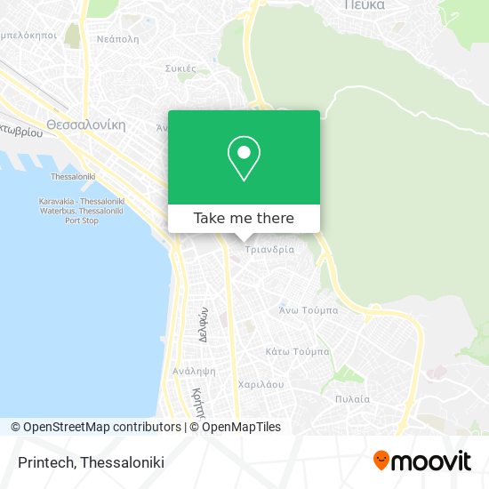 Printech map
