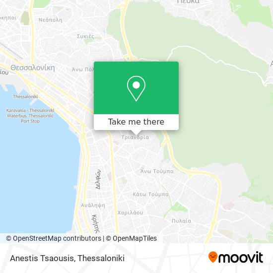 Anestis Tsaousis map
