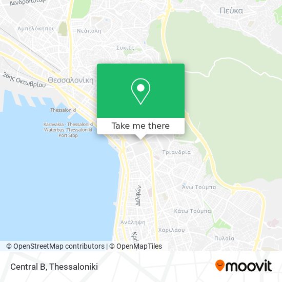 Central B map
