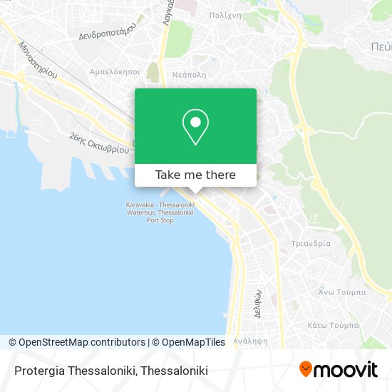 Protergia Thessaloniki map