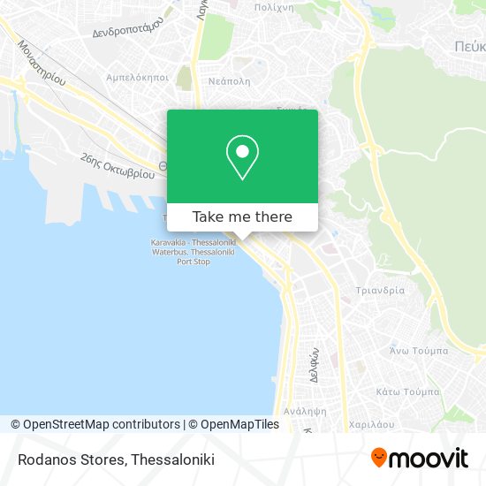 Rodanos Stores map