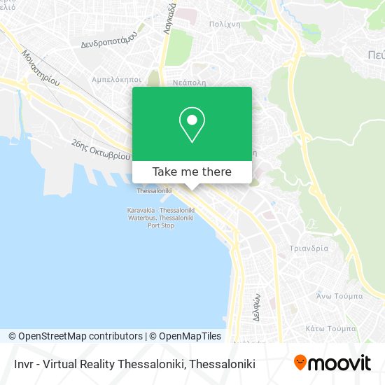 Invr - Virtual Reality Thessaloniki map