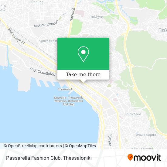 Passarella Fashion Club map