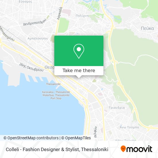 Colleli - Fashion Designer & Stylist map