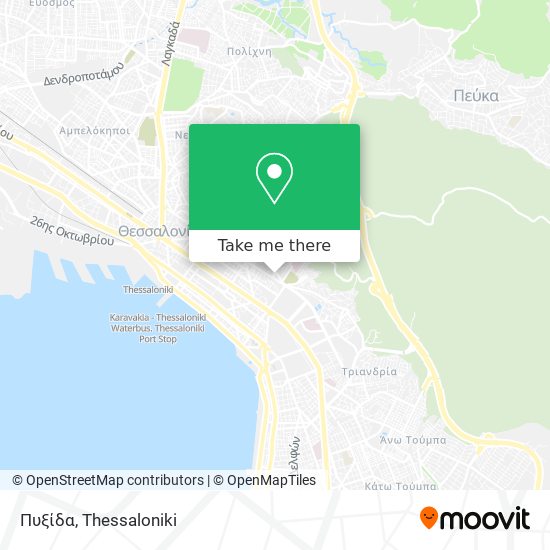 Πυξίδα map