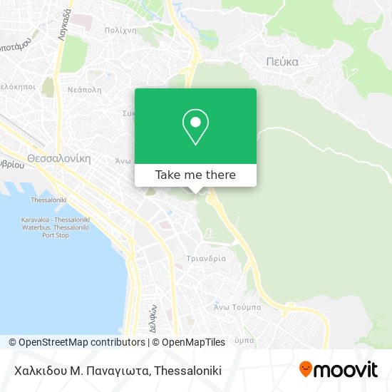 Χαλκιδου Μ. Παναγιωτα map