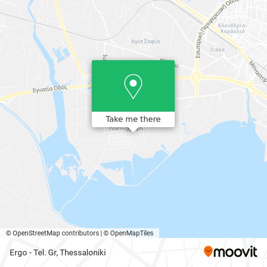 Ergo - Tel. Gr map