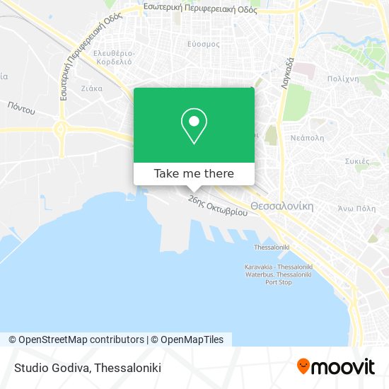 Studio Godiva map