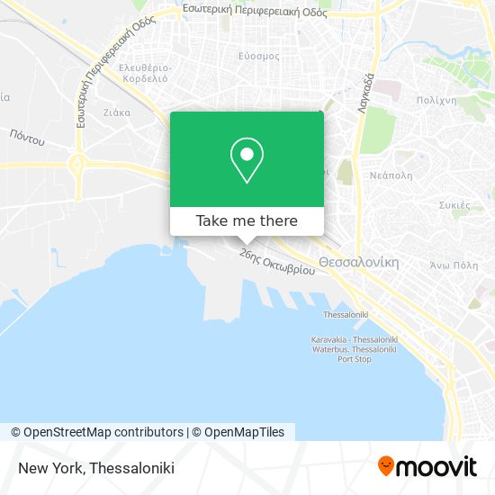 New York map