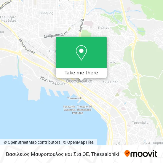Βασιλειος Μαυροπουλος και Σια ΟΕ map