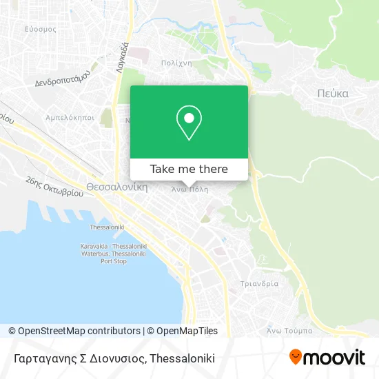 Γαρταγανης Σ Διονυσιος map