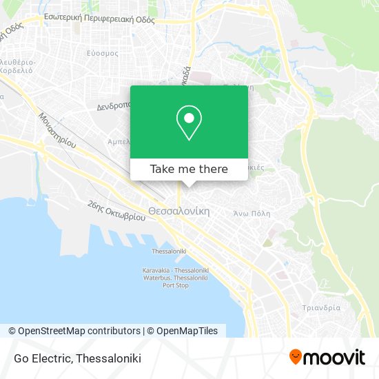 Go Electric map