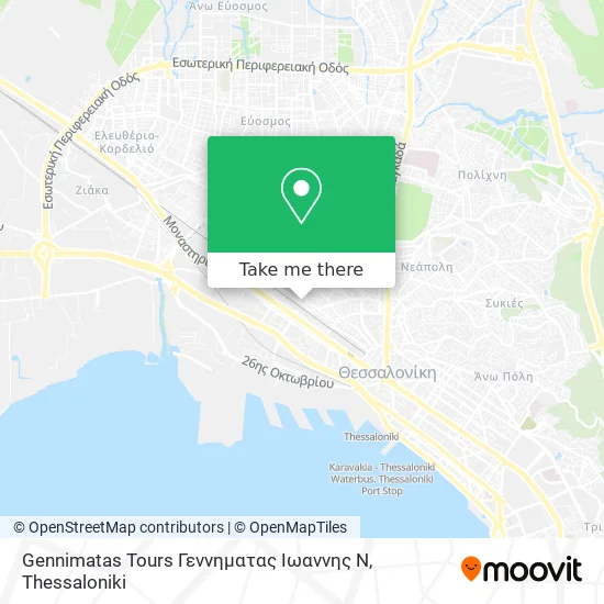 Gennimatas Tours Γεννηματας Ιωαννης Ν map