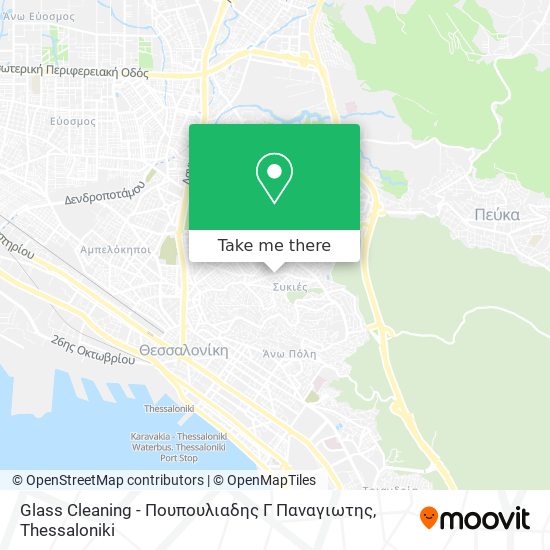 Glass Cleaning - Πουπουλιαδης Γ Παναγιωτης map