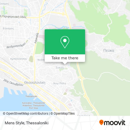 Mens Style map