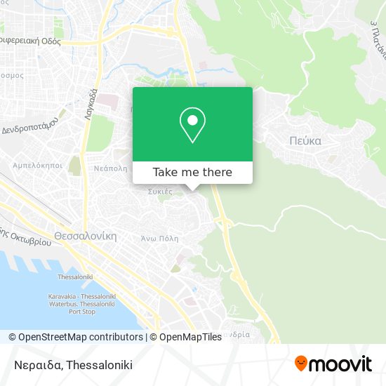 Νεραιδα map