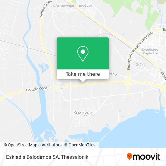 Eskiadis Balodimos SA map
