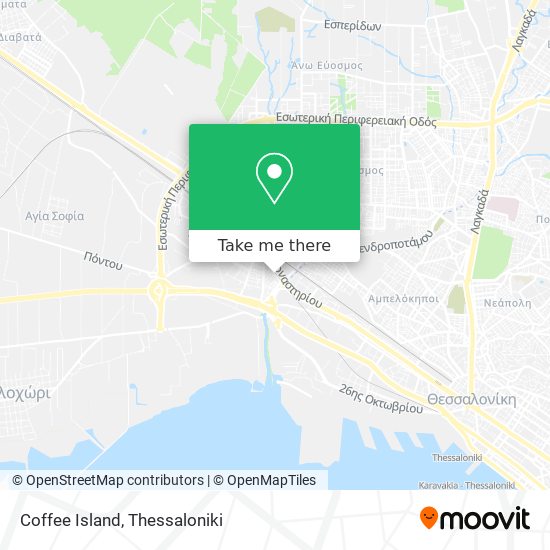 Coffee Island map