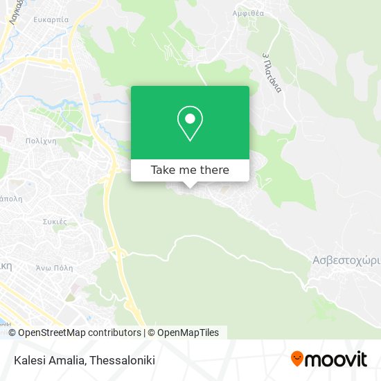 Kalesi Amalia map