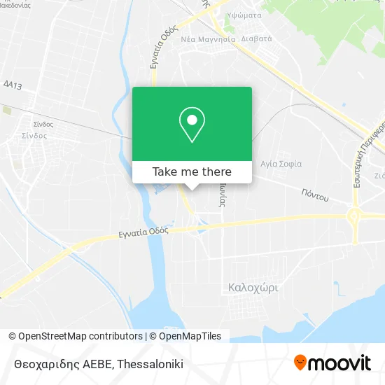 Θεοχαριδης ΑΕΒΕ map
