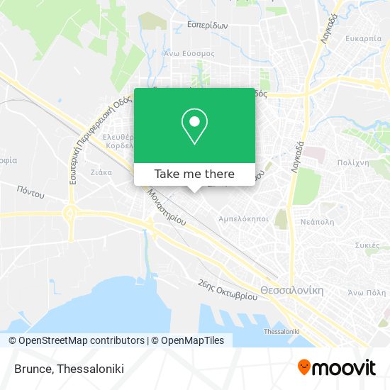 Brunce map
