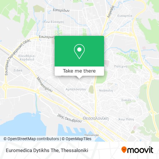 Euromedica Dytikhs The map