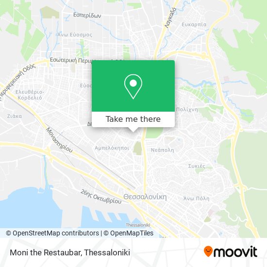Moni the Restaubar map