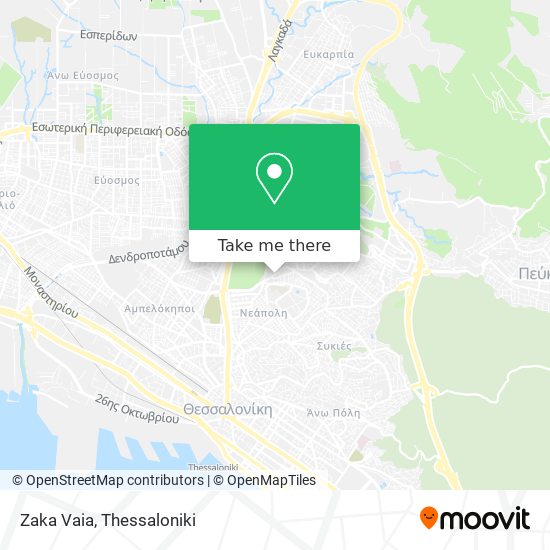 Zaka Vaia map