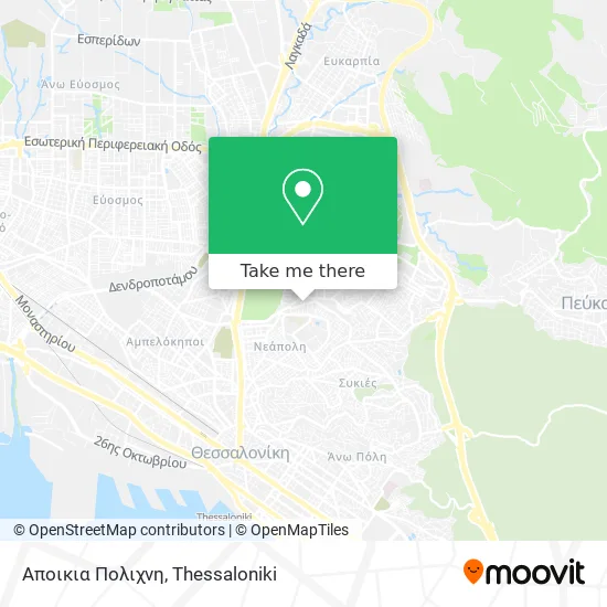 Αποικια Πολιχνη map