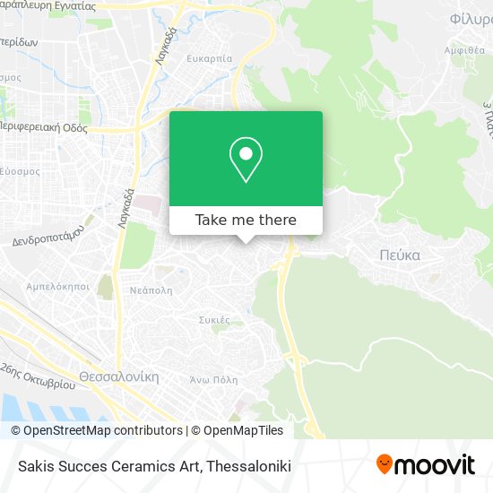 Sakis Succes Ceramics Art map