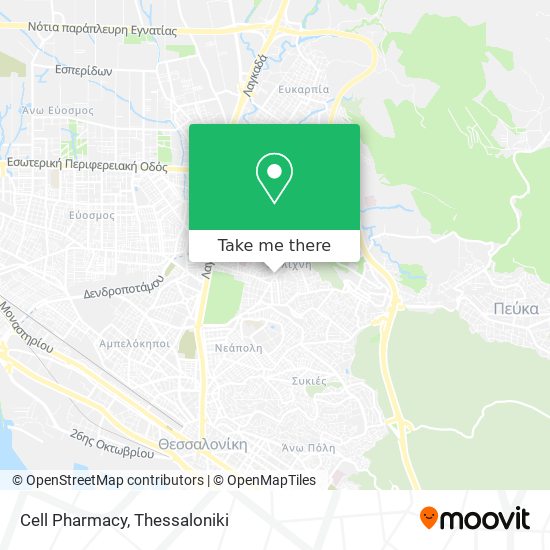 Cell Pharmacy map