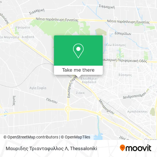 Μαυριδης Τριανταφυλλος Λ map
