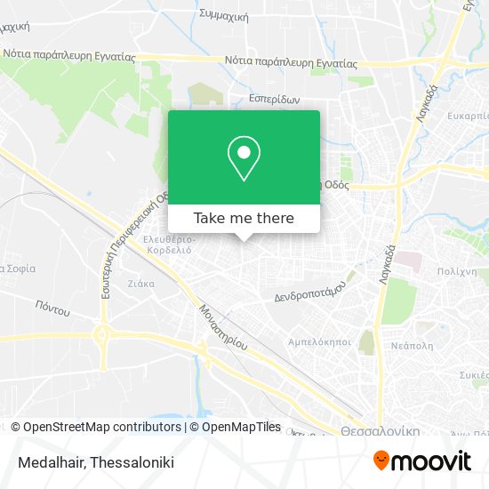 Medalhair map