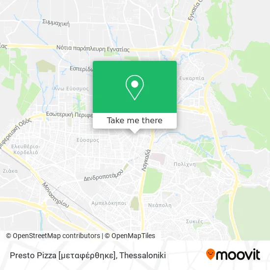 Presto Pizza [μεταφέρθηκε] map
