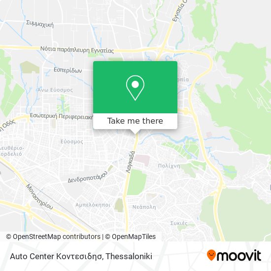 Auto Center Κοντεσιδησ map