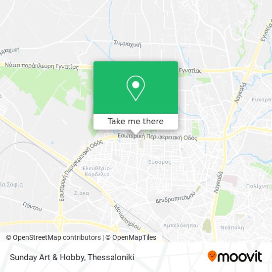 Sunday Art & Hobby map