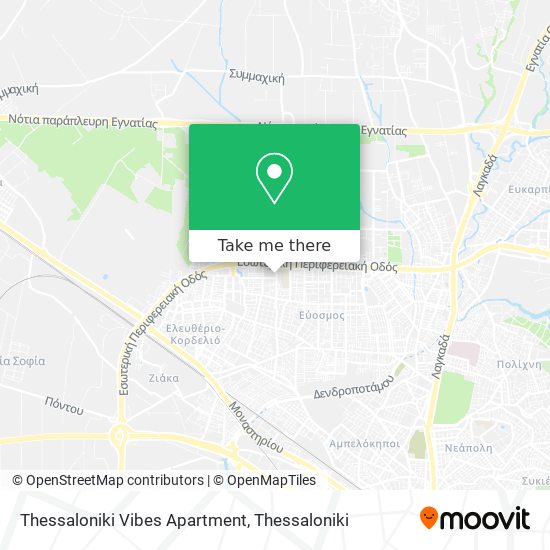Thessaloniki Vibes Apartment map