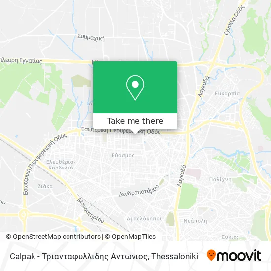 Calpak - Τριανταφυλλιδης Αντωνιος map