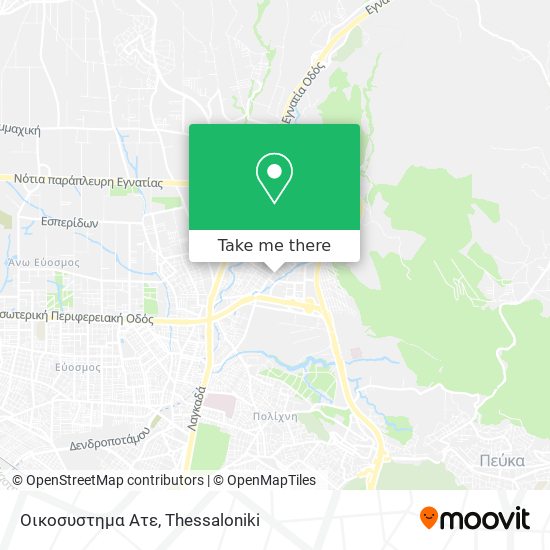 Οικοσυστημα Ατε map