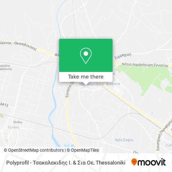 Polyprofil - Τσακαλακιδης Ι. & Σια Οε map