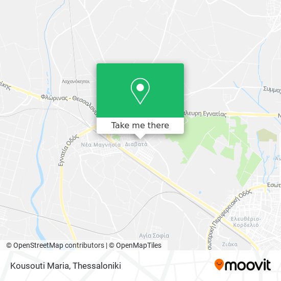 Kousouti Maria map