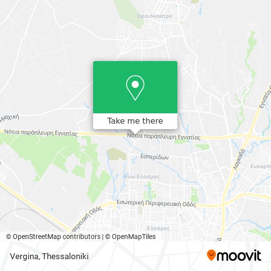 Vergina map