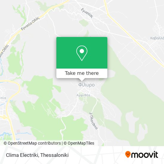 Clima Electriki map